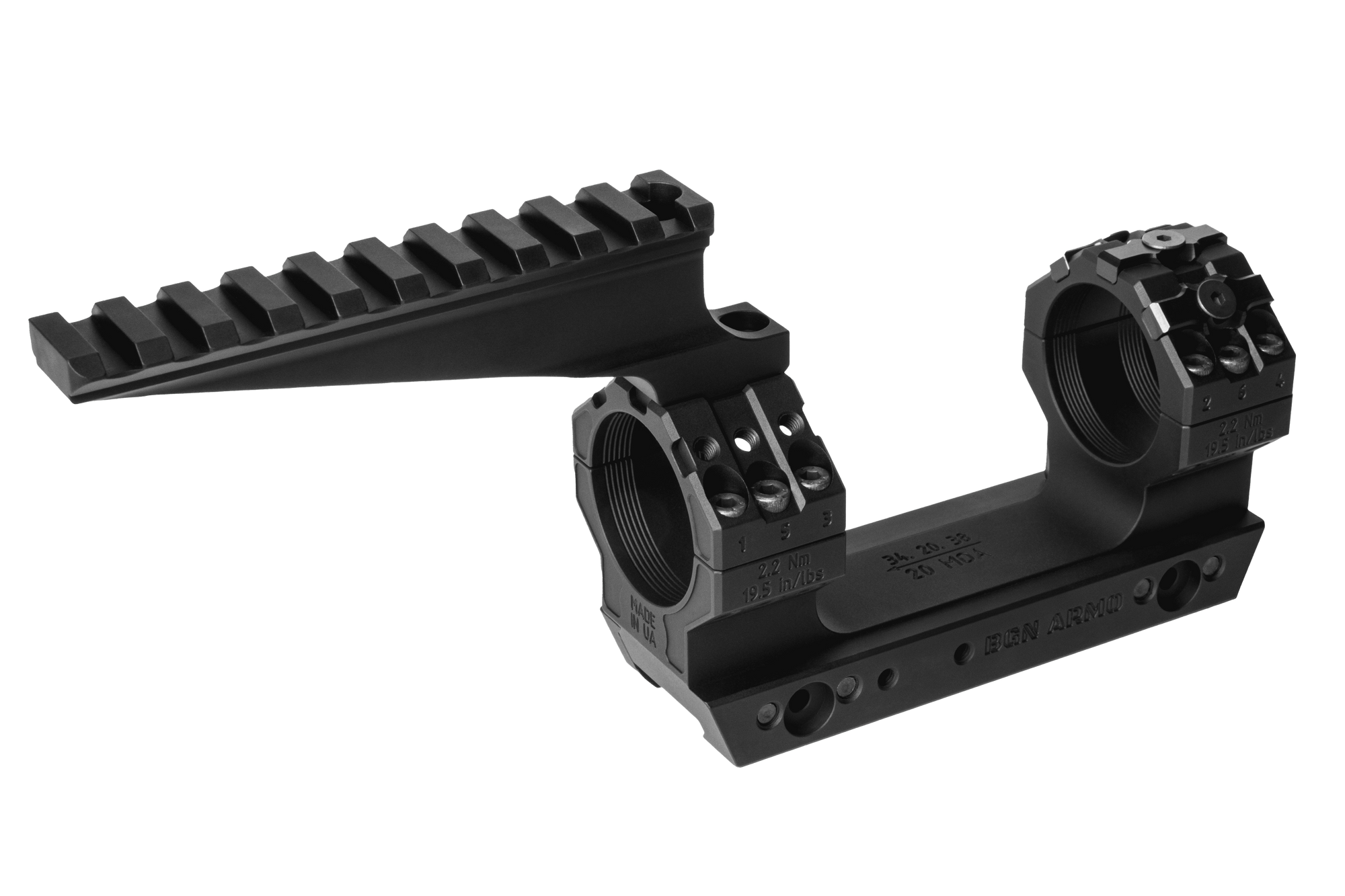 Планка ДКМ Picatinny H30 10 slots